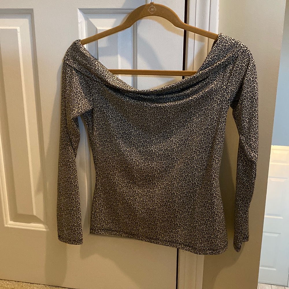 Small off the shoulder floral top